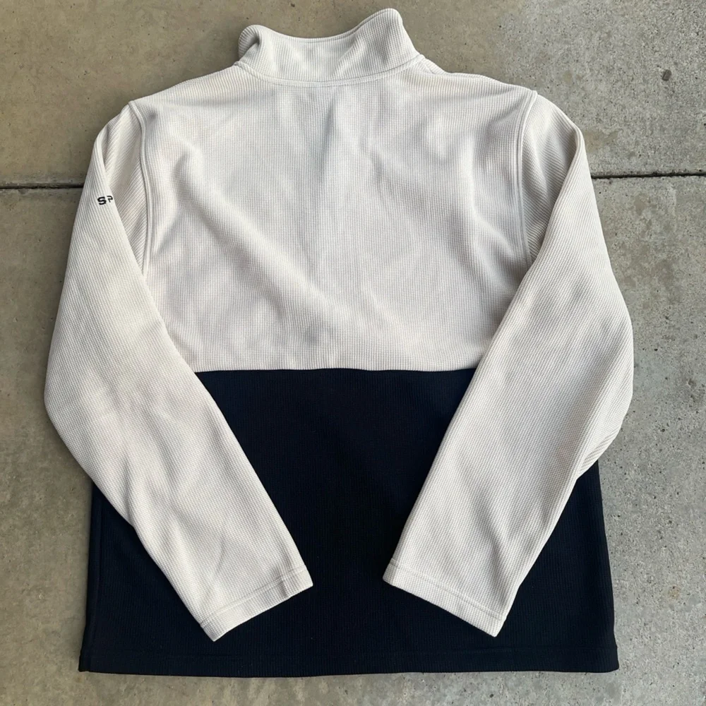 SPYDER MENS FLEECE LINED COLOR BLOCK SWEATSHIRT XL